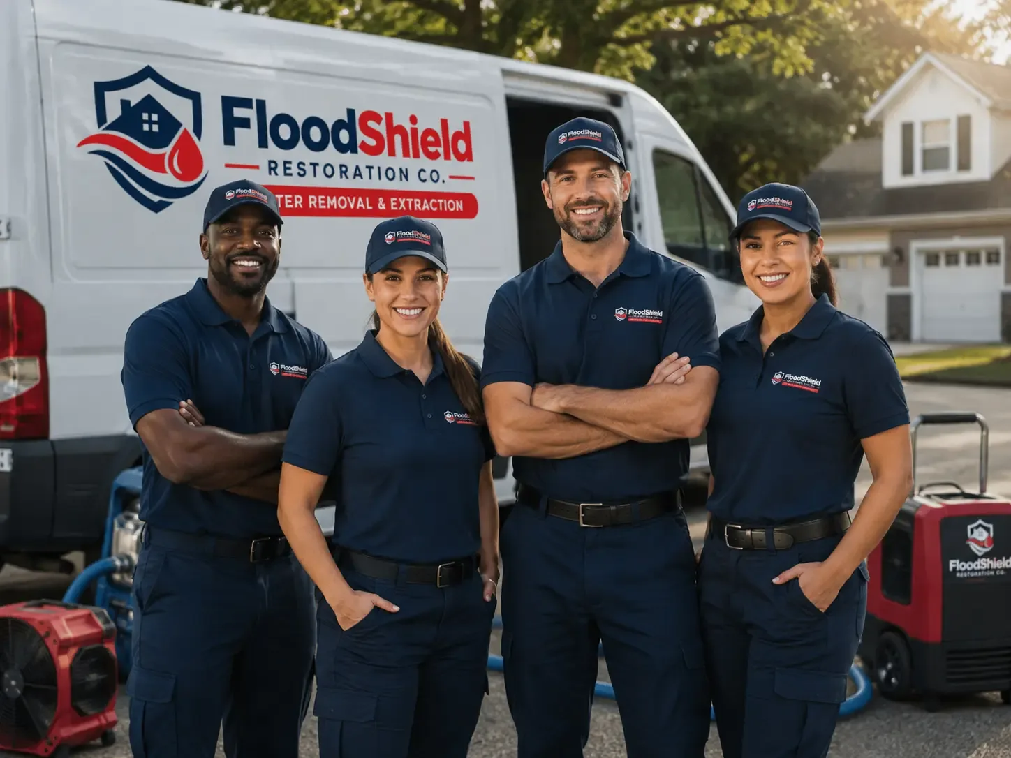 Flood Damage Restoration company in Oakford, IL