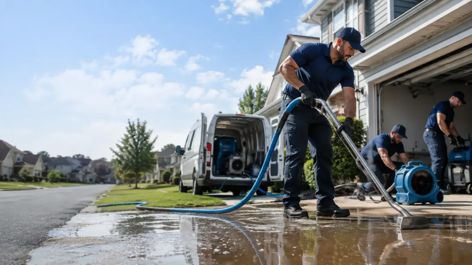 Flood Damage Restoration in Oakford, IL